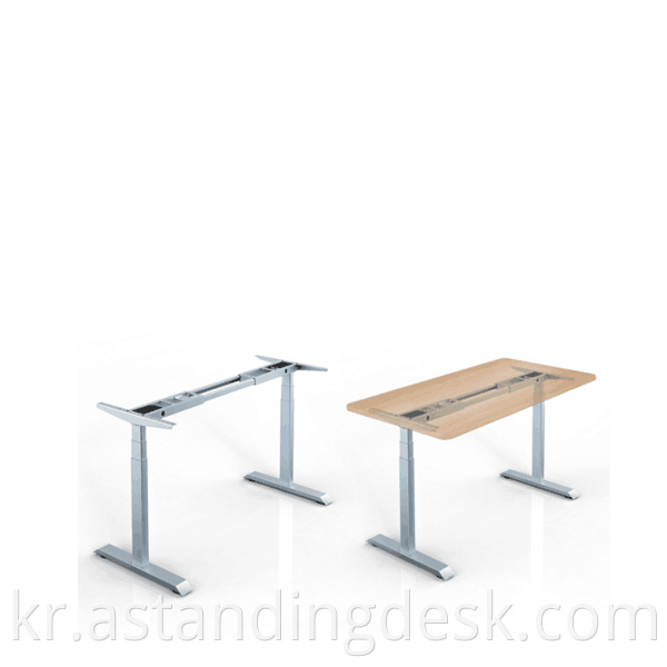 조정 가능한 높이 테이블 스탠딩 데스크 리프팅 테이블 높이 조절 가능한 책상 인체 공학적 책상